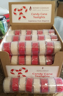 Tealights - Candy Cane